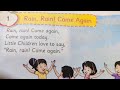 Rain Rain Come Again Jr Kg Rhymes Poem Songs S D Teacher