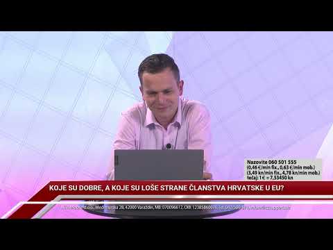 TV REPLIKA 29.06.2023. - KOJE SU DOBRE, A KOJE SU LOŠE STRANE ČLANSTVA HRVATSKE U EU?