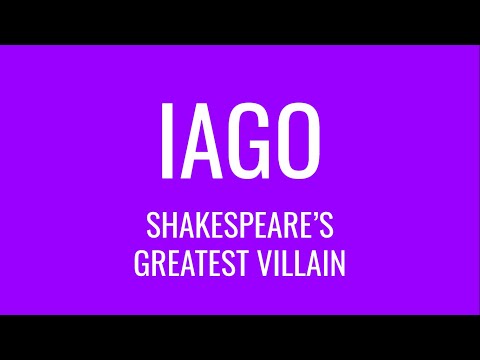 Iago: Shakespeare’s Greatest Villain?