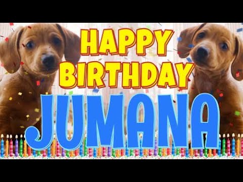 Happy Birthday Jumana! ( Funny Talking Dogs ) What Is Free On My Birthday