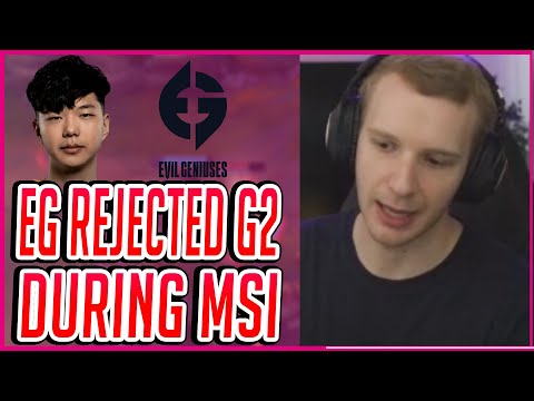 Jankos on EG Refusing to Scrim G2 | G2 Jankos Clips