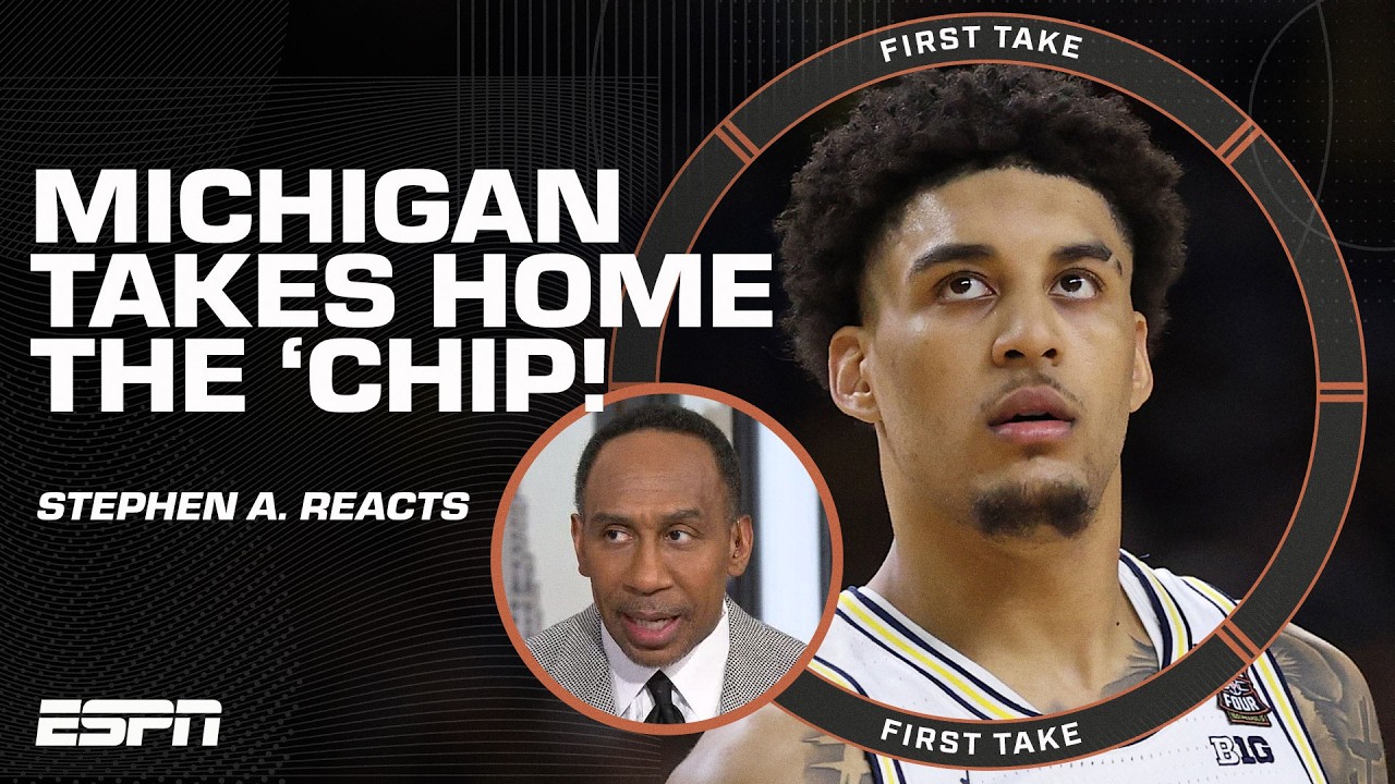 Stephen A. had to BACKTRACK after seeing Michigan win the National Championship 🏆 | First Take