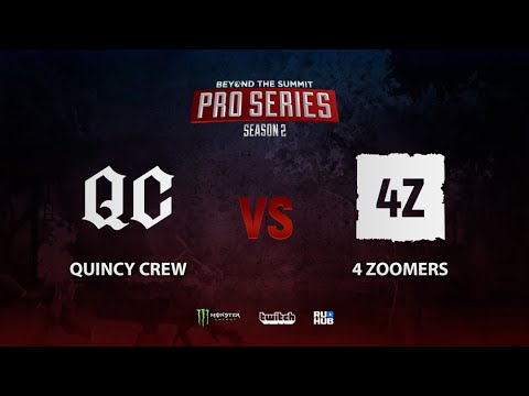 Quincy Crew vs 4 Zoomers, BTS Pro Series Season 2: Americas, bo2, game 1 [Mila]