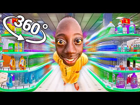 Tenge Tenge - Supermarket in 360° Video | VR / 8K | (Tenge Tenge Dance)