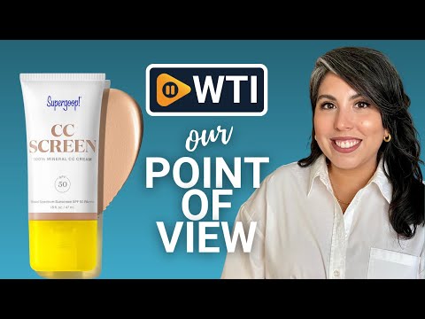 Supergoop! CC Screen - SPF 50 PA++++ CC Cream - WTI product video review