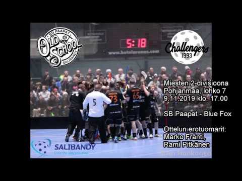 Salibandy II-divisioona | SB Paapat vs Blue Fox LA 9.11.2019
