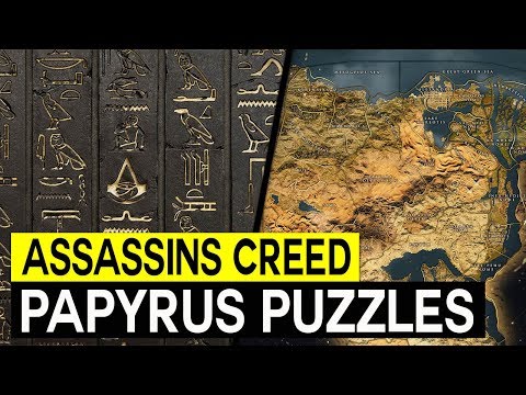Assassins Creed Origins Papyrus Puzzle | Sea of Sand