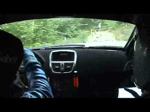 Cameracar crash Rally Prealpi Orobiche 2012 Benazzo-Francalanci 207 R3T