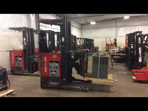 2000 Raymond EASI R30TT stand up electric forklift | For Sale | Online Auction at Repocast.com