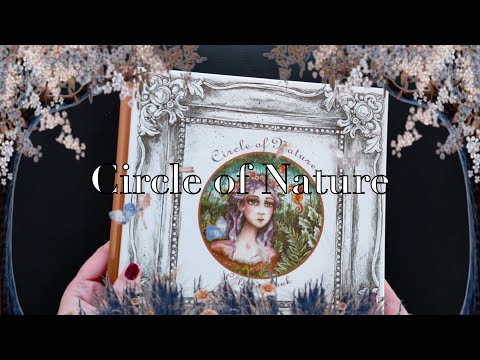 Flip Through - "Circle of Nature" coloring book - Karolina Kubikowska