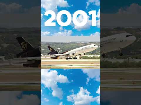 UPS Throughout The Years 🇺🇸 #ups #aviation #avgeek #freighter
