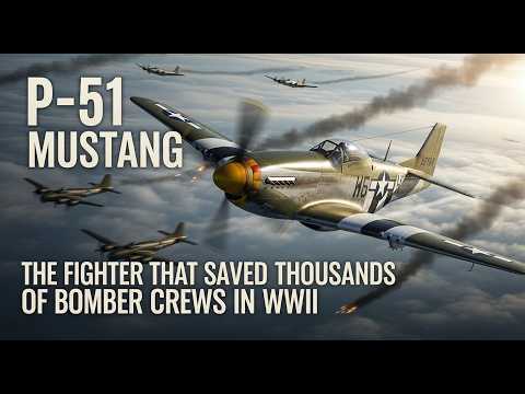 P-51 Mustang The Fighter That Saved Thousands of Bomber Crews in WWII