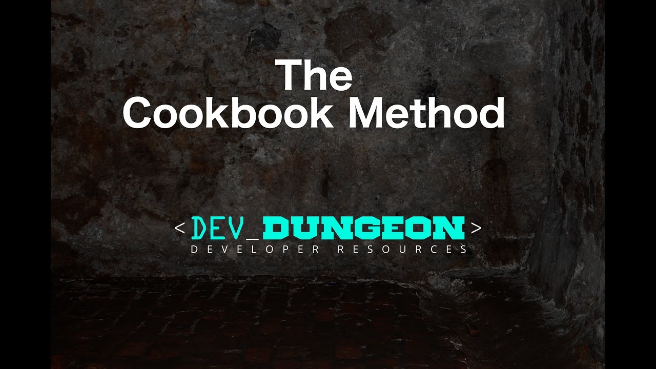 The Cookbook Method of Learning Programming Languages