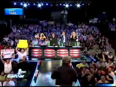 Gustavo Remesar y Walter Sosa en Soñando por cantar TeleFama.com.ar