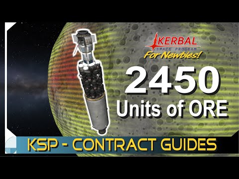 How to Scan for ORE | KERBAL SPACE PROGRAM Contract Tutorials