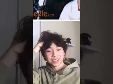 Face Reveal On Omegle Prank… Bro Said This… #shorts