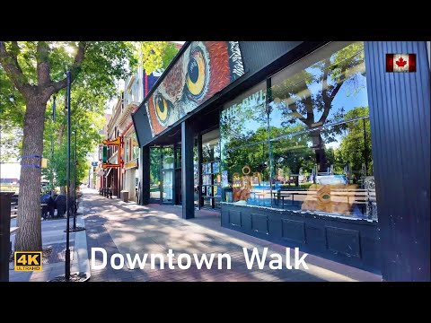 Lethbridge Alberta - Downtown Walking Tour