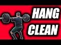 Hang Clean - One of the best Workouts for Football