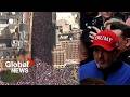 Unite The Kingdom Over 100 000 Anti Immigration Protesters Rally In London