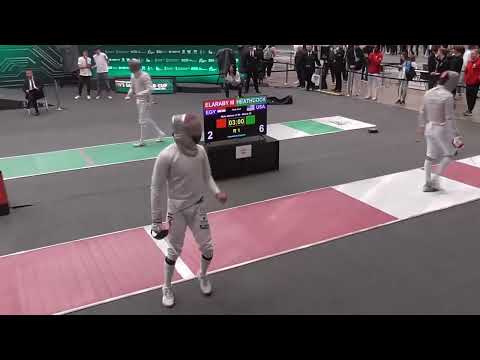 Budapest World Cup 2024 SMS - L64 - Mazen Elaraby EGY v Colin Heathcock USA