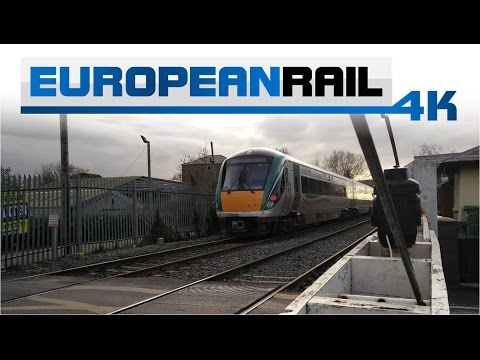 Iarnród Éireann Irish Rail ICR 22000 DMU 22041 at Ashtown Level Crossing