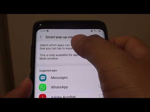Samsung Galaxy S9: How to Enable / Disable Smart Popup View