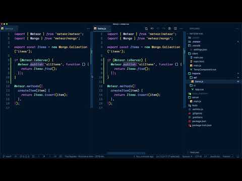 17: [Meteor + Vue] Autopublish / Pub Sub
