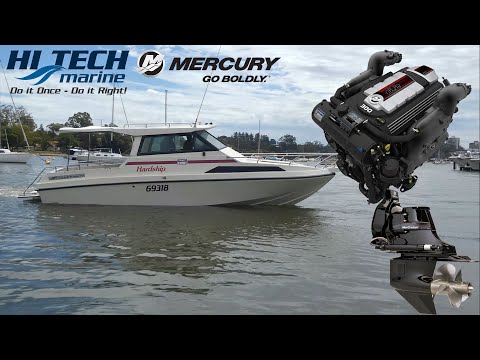 Leeder 710 Mercruiser 6.2 300HP Repower by Hitech Marine