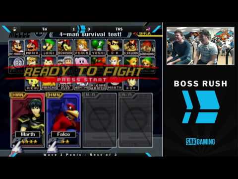 Boss Rush April Wave 1 Pools - Tai (Marth) vs TK$ (Falco)