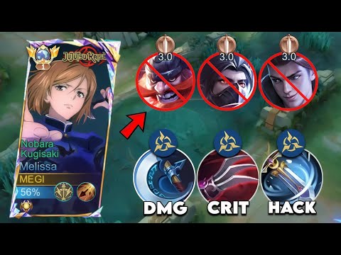 THIS MELISSA HUGE CRIT HACK BUILD IS REALLY BROKEN!! (insane damage🔥)