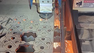 Máy Laser 12000w cắt inox dày 20 mm bằng khí nén. #12000w #raytools #cypcut #6000w .