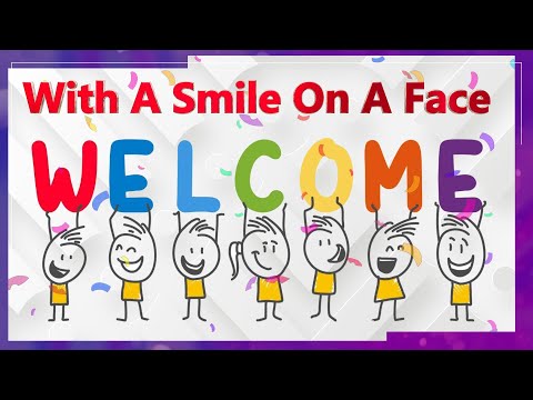 Welcome Song Lyrical | With A Smile On A Face | School Bell