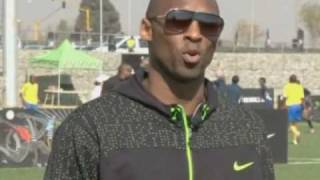 FIFA World Cup 2010 - Kobe Bryant exclusive interview - LA Lakers and USA basketball star