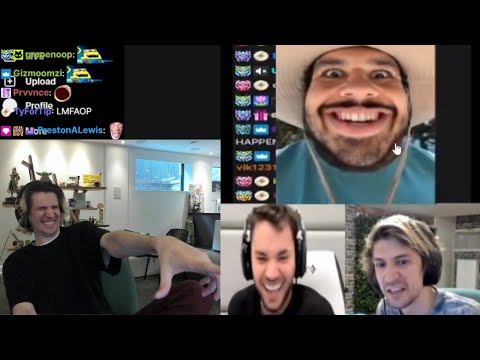 xQc Dies Laughing at GreekGodx Tweaking Out