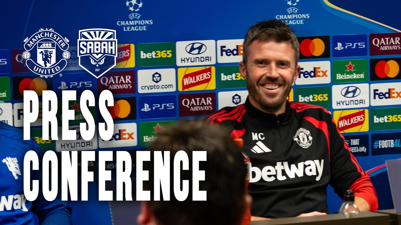 Michael Carrick Pre-Sabah | Press Conference