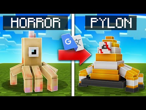 I Google Translate Minecraft Horror Mobs 1000x ...
