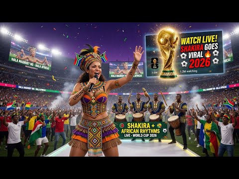 Shakira ~ New World Cup 2026 🔥 ⚽ (2026 Afro-music Video)