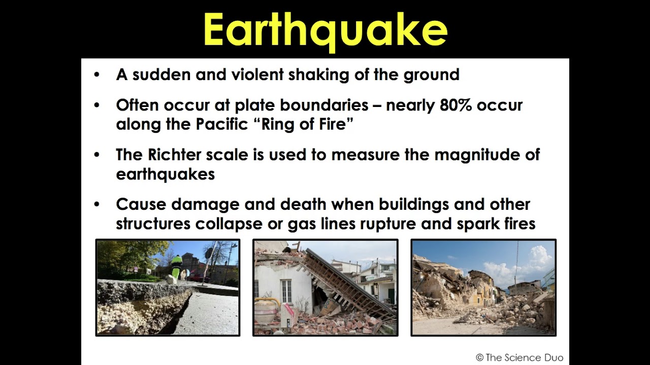 Natural Disasters - Google Slides