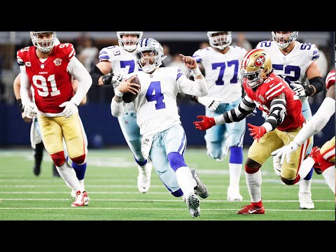 INSANE PLAYOFF ENDING: 49ers vs. Cowboys: Dak's Late Slide Runs Out the Clock (2021NFC Wild Card)