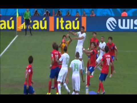 FIFA World Cup 2014 2/0 Algerie vs  Corea ,Highlights  HD
