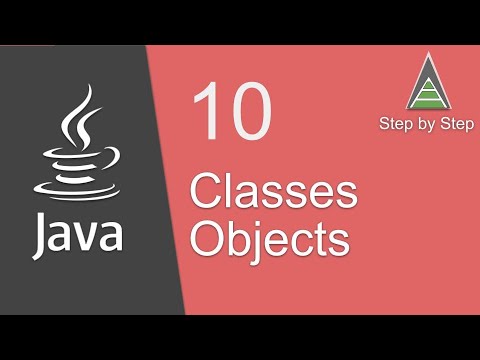 Java Beginner Tutorial 10 - How to create Classes and Objects