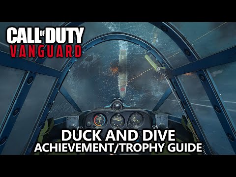 Call of Duty Vanguard - Duck and Dive Achievement/Trophy - Avoid Getting Hit During the Dive-Bomb