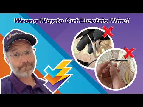 ⚡Wrong Way to Cut Electric Wire! | Beware of the "Perfect Cuts"