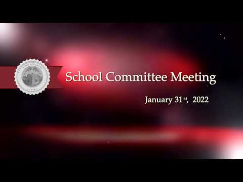 Carver School Committee Meeting  2022/01/31