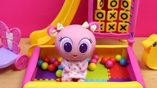 Mi Ksi Merito MACHINCUEPA aprende a hablar y va al parque a jugar | Juguetes Distroller