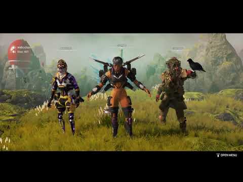 PLAYING WITH VALKYRIE... GOLD RANKED BASICALLY DIAMOND RANKED (APEX LEGENDS SEASONS 9)