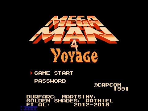 Mega Man 4 Voyage No-Damage Video