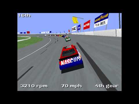 Nascar Racing - Single Race Attempt #2 (DOS - 1994)