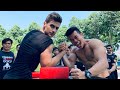 Vật Tay Đến Chết: 1 chọi 100! - Dustin vs Sơn Mông Lép - Arm Wrestler vs Street workout.