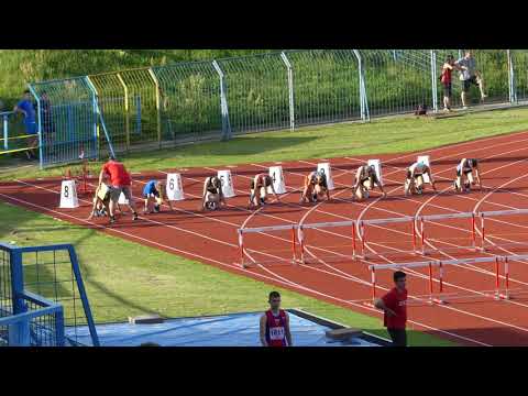 100m prepone ml. juniorke FINALE